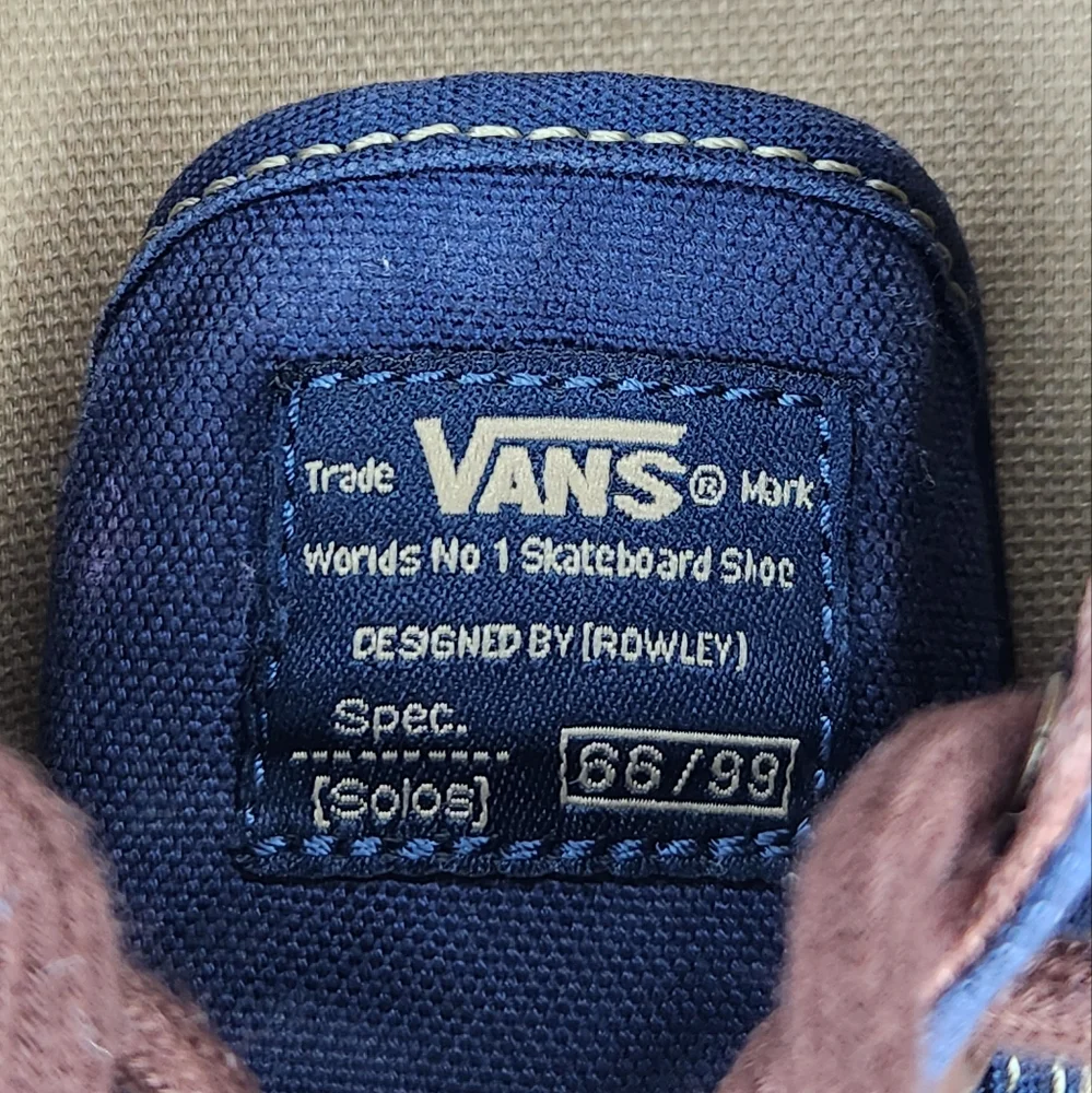 Vans‎ Men's Pro Ultra Cush Blue Skateboard Shoe Sneaker Size 9 - Picture 10 of 11